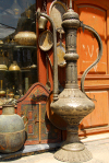 Damascus, Syria: giant tea pot at an antiques shop - Via Recta - photographer: M.Torres