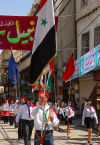 Damascus, Syria: Armenian Scouts on parade - Via Recta - escuteiros - photographer: M.Torres