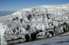 81 Tanzania - Kilimanjaro NP: Marangu Route - day 5 - Mount Kilimanjaro, the Kibo glacier on the way up to Uhuru peak - photo by A.Ferrari