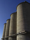 Australia - Maria Island: old silos (photo by  M.Samper)