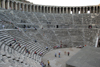 Turkey - Aspendos / Belkis (Antalya province): Roman Theatre built on the amphylian plain by Emperor Marcus Aurelius - photo by C.Roux