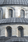 Istanbul, Turkey: Blue mosque - windows - Sultan Ahmet Camii - photo by M.Torres