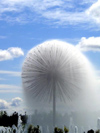 Ashgabat - Turkmenistan - spherical fountain - photo by G.Karamyanc / Travel-Images.com