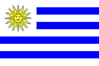 Uruguay - flag  (Republica Oriental del Uruguay, Uruguai)