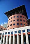 Denver, Colorado, USA: Denver Public Library - post-modern style by Michael Graves - south faade, on West 13th Avenue - photo by M.Torres