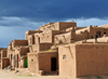 Pueblo de Taos, New Mexico, USA: basic houses where electricity, running water and plumbing are prohibited - North Pueblo - photo by M.Torres