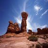 Arches National Park (Utah): Natural Bridges detail - stone arch - photo by J.Kaman