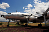 Valle-Williams, Arizona, USA: noseless United States Air Force (USAF) Lockheed C-121A Constellation N422NA CN 749-2605 - used as general MacArthur's personal plane during the Korean war and in the Berlin airlift, named 'Bataan' and nicknamed 'Connie' - Planes of Fame Air Museum - photo by M.Torres