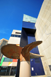 Baltimore, Maryland, USA: National Aquarium in Baltimore and old propeller - Inner Harbor - photo by M.Torres