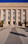 Oklahoma City, OK, USA: City Hall - Municipal Building - houses the offices of the Mayor, City Council, and the City Manager - 200 North Walker Avenue - Arts District - photo by M.Torres