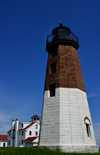 Point Judith, Narragansett, Rhode Island: Point Judith Lighthouse and U.S. Coast Guard Station- entrance to Narragansett Bay - photo by M.Torres