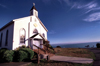 Trinidad (California): Holy Trinity Catholic church - photo by F.Rigaud