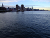 New York City: the East River at dusk (photo by M.Bergsma)