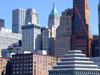 Manhattan (New York City): Museum of Jewish Heritage and skyscrapers - photo by M.Bergsma