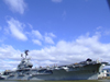 New York City: US Navy aircraft carrier - Intrepid Sea-Air-Space Museum (photo by M.Bergsma)