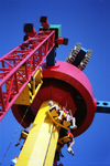 Carlsbad (California): Legoland - tower - amusement park - San Diego county - photo by G.Friedman