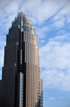 Charlotte, North Carolina, USA: Bank of America Corporate Center on North Tryon Street - tallest building in North Carolina - architect Cesar Pelli - postmodernism - photo by M.Torres