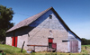 Pisar/Kastanek, Nebraska, USA: barn - Czech Homestead in Nebraska - photo by G.Frysinger