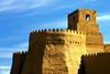 Watchtower on City Walls, Khiva, Uzbekistan - photo by A.Beaton