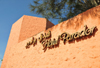 Layoune / El Aaiun, Saguia el-Hamra, Western Sahara: Hotel Parador, or in Arabic the 'funduk baradur'- Av. de l'Islam - photo by M.Torres