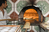 Sana'a / Sanaa, Yemen: baking local bread - oven in a bakery - photo by J.Pemberton