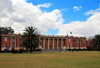 Lusaka, Zambia: Supreme Court of Zambia - Haile Selassie Avenue and Independence Avenue - red-brick colonial architecture of Northern Rhodesia - photo by M.Torres